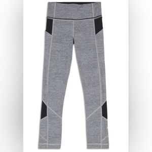 Lululemon Athletica Gray and Black Leggings